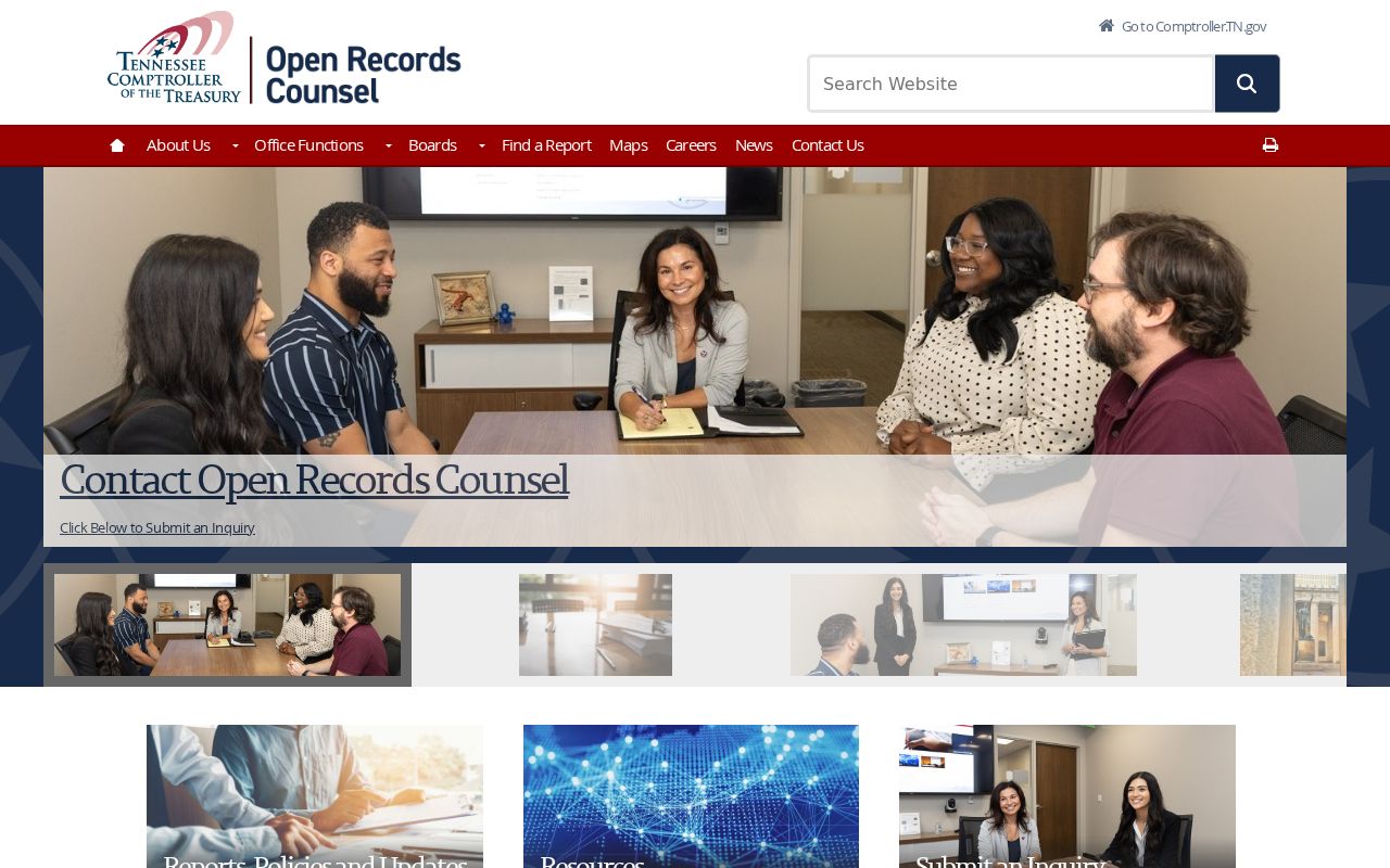 Tennessee open records guidance for Bledsoe County criminal records